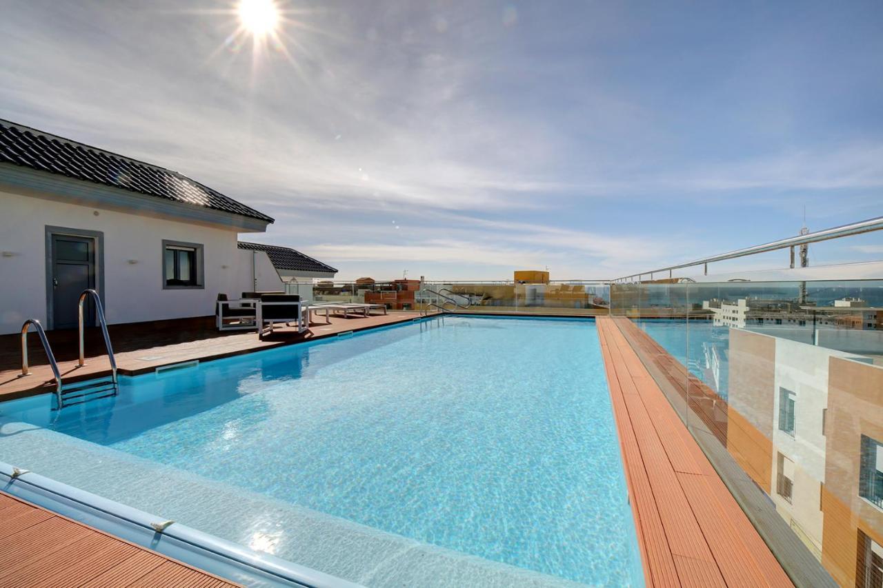 Ventura- Centric, Pool, Wifi And Parking Apartman Tarifa Kültér fotó