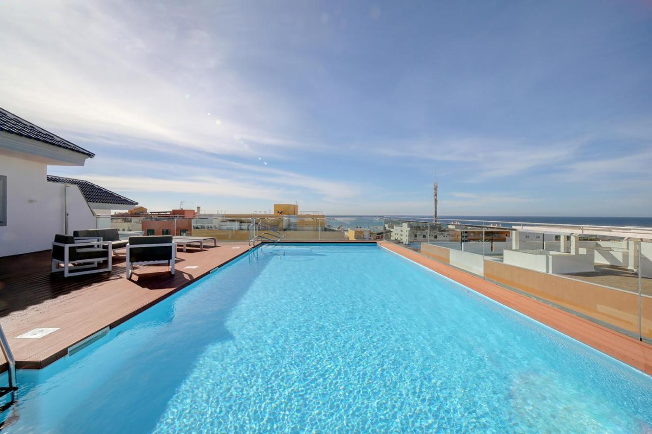 Ventura- Centric, Pool, Wifi And Parking Apartman Tarifa Kültér fotó